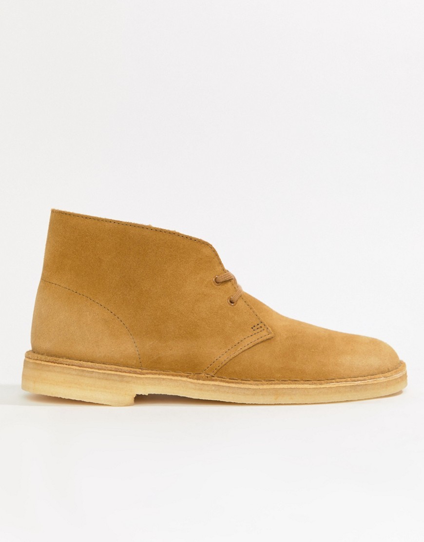 Clarks Originals Desert Boots In Oak Suede, $33 | Asos Lookastic