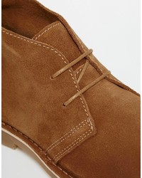 Selected Homme Leon Suede Desert Boots