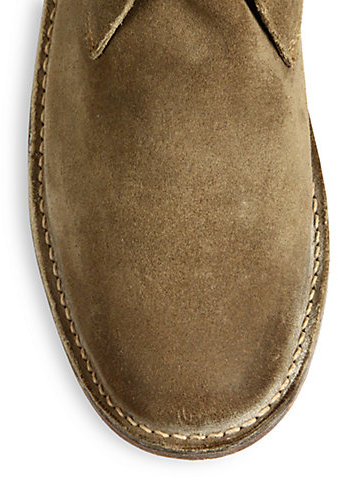 Walk-Over Sherwood Suede Chukka Boots, $275, Saks Fifth Avenue