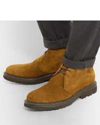 Brunello Cucinelli Storm Welted Suede Chukka Boots