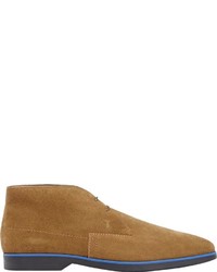 Tod's Suede Chukka Boots Green