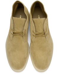 Common Projects Tan Suede Chukka Boots