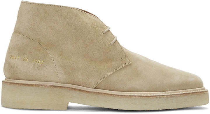 common projects desert boots