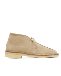 Lemaire Taupe Suede Desert Boots