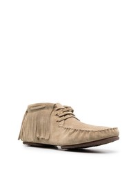 Officine Creative Yurok Fringed Low Rise Boots