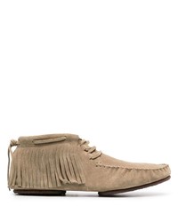 Officine Creative Yurok Fringed Low Rise Boots