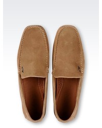 Armani Jeans Suede Driving Shoe
