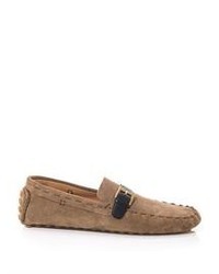 Sergio Rossi August Suede Driving Shoes
