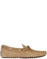 Tod's Gommino 122 Suede Driving Shoes