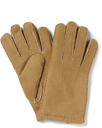 Tan Suede Gloves