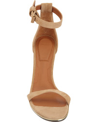 Givenchy Suede Ankle Strap Sandal