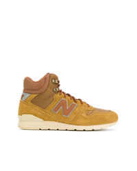 Men's Tan High Top Sneakers by New Balance | Lookastic