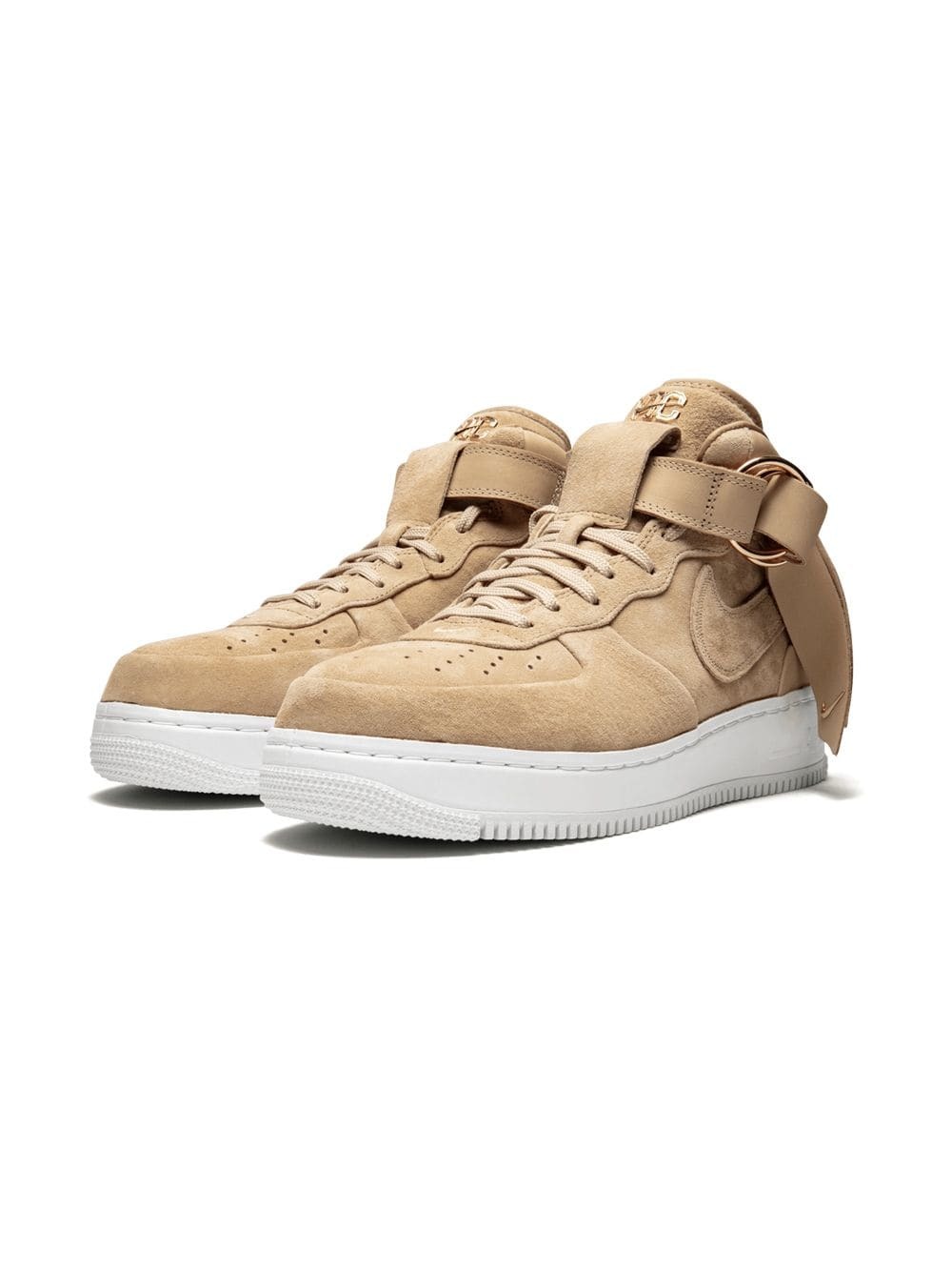 Nike Air Force 1 Mid Cmft V Cruz Sneakers, $217 | farfetch.com 
