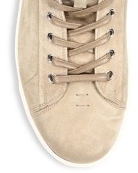 Gianvito Rossi Suede High Top Sneakers