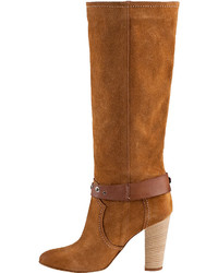Andre Assous Fawn Tall Boot Camel Suede
