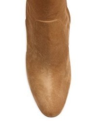 Gianvito Rossi Suede Knee High Boots