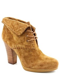 Enzo Angiolini Andre Brown Suede Fashion Ankle Boots