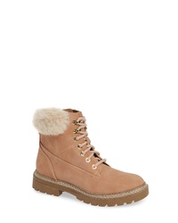 Steve Madden Alaska Lace Up Bootie With Faux
