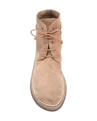 Marsèll Curved Lace Up Boots