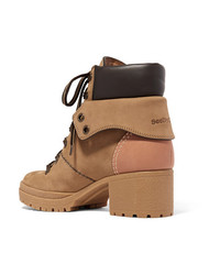 See by Chloe Med Suede Ankle Boots