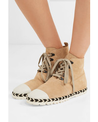 JW Anderson Med Suede Ankle Boots