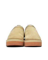 Fumito Ganryu Beige Suicoke Edition Ron Vmgr Mid Loafers