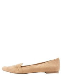 Charlotte Russe Qupid Studded Pointed Toe Loafers