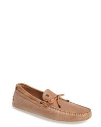 Tod's Laccetto Waxed Suede Driving Shoe
