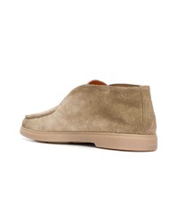 Santoni Slip On Desert Boots