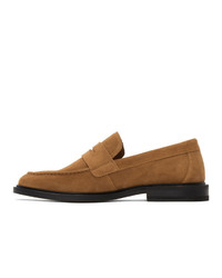 Common Projects Tan Suede Loafers