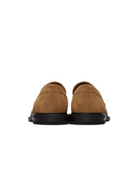 Common Projects Tan Suede Loafers
