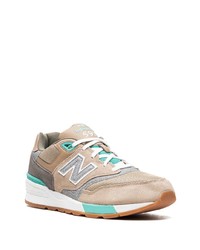 New Balance 597 Suede Beach Sandteal Sneakers