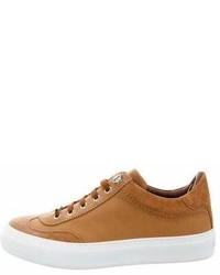 Jimmy Choo Ace Suede Trimmed Sneakers W Tags