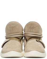 Giuseppe Zanotti Brown Singleg Sneakers