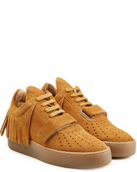 Filling Pieces Caribo Suede Sneakers With Fringe
