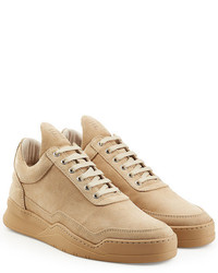 Filling Pieces Low Top Ghost Suede Sneakers