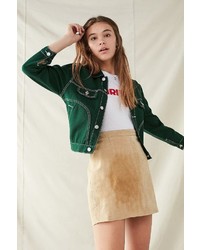 Brand Urban Renewal Vintage Suede Mini Skirt