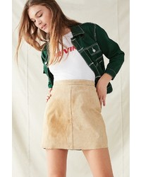 Brand Urban Renewal Vintage Suede Mini Skirt