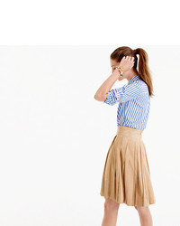 J.Crew Collection Suede Mini Skirt