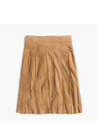 J.Crew Collection Suede Mini Skirt