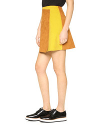 MSGM Colorblock Skirt