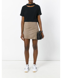 Eleventy Fitted Mini Skirt