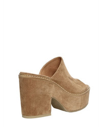 Janet & Janet 80mm Suede Mules
