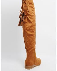 Missguided Flat Over The Knee Boot