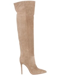 Gianvito Rossi 100mm Suede Over The Knee Boots