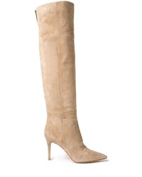 Gianvito Rossi Over The Knee Suede Boots
