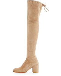 Stuart Weitzman Tieland Suede Over The Knee Boot