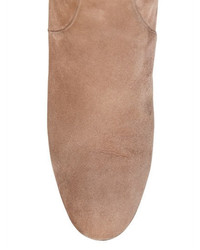 Valentino 60mm Stretch Suede Over The Knee Boots