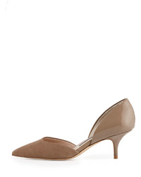 French Connection Effie Pointed Toe Dorsay Pump Hazelwood