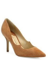 Paul Andrew Kimura Suede Point Toe Pumps